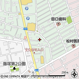 埼玉県春日部市藤塚2361周辺の地図