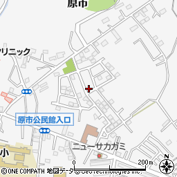 埼玉県上尾市原市3233-48周辺の地図