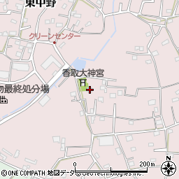 埼玉県春日部市東中野367周辺の地図