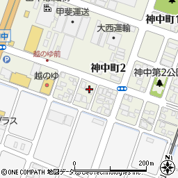 横田工業株式会社鯖江営業所周辺の地図