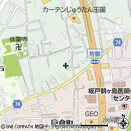 埼玉県坂戸市片柳2325周辺の地図