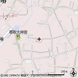 埼玉県春日部市東中野385周辺の地図