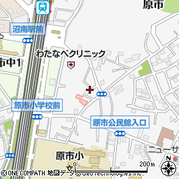 埼玉県上尾市原市2381-17周辺の地図