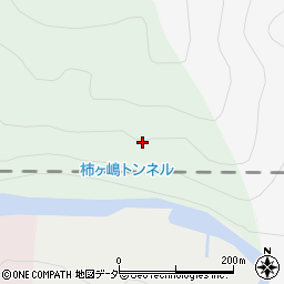 柿ケ島トンネル周辺の地図