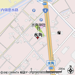 埼玉県春日部市水角947周辺の地図