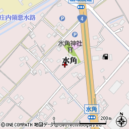 埼玉県春日部市水角946周辺の地図