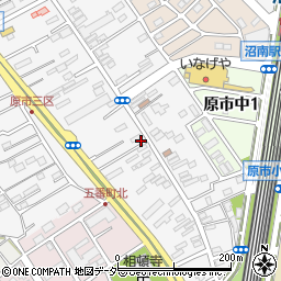 埼玉県上尾市原市769周辺の地図
