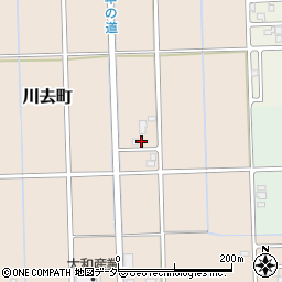 福井県鯖江市川去町10-7周辺の地図