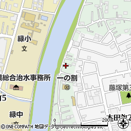 埼玉県春日部市藤塚748周辺の地図