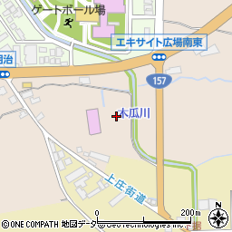 福井県大野市春日周辺の地図
