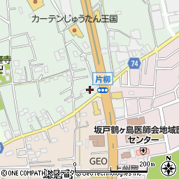 埼玉県坂戸市片柳2319周辺の地図