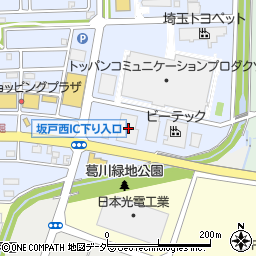 大倉電気第二工場周辺の地図