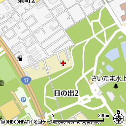 帝京大学上尾倉庫周辺の地図