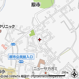 埼玉県上尾市原市3233-44周辺の地図