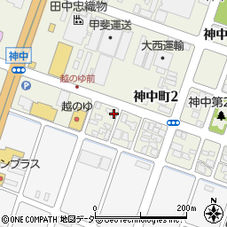 藤井眼鏡鯖江支店周辺の地図