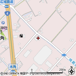 埼玉県春日部市水角1110周辺の地図