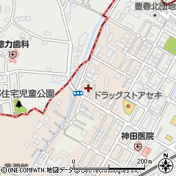埼玉県春日部市道口蛭田187周辺の地図