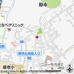 埼玉県上尾市原市3233-93周辺の地図