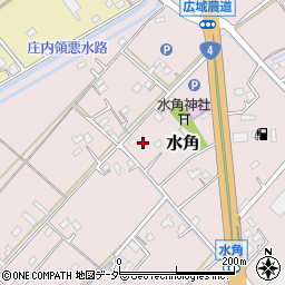 埼玉県春日部市水角1440周辺の地図