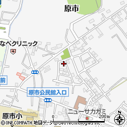 埼玉県上尾市原市3233-91周辺の地図
