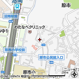 埼玉県上尾市原市2381-23周辺の地図