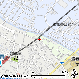 埼玉県春日部市道順川戸7周辺の地図