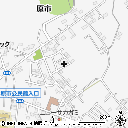 埼玉県上尾市原市3233-24周辺の地図