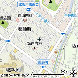 坂戸内科医院周辺の地図