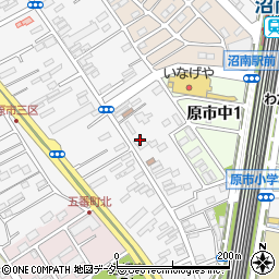 埼玉県上尾市原市2263-1周辺の地図