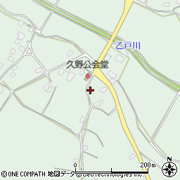 茨城県牛久市久野町1174周辺の地図