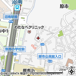 埼玉県上尾市原市2381-24周辺の地図