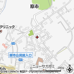 埼玉県上尾市原市3233-42周辺の地図