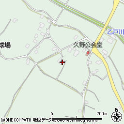 茨城県牛久市久野町1270周辺の地図