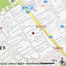 埼玉県上尾市原市1029-14周辺の地図