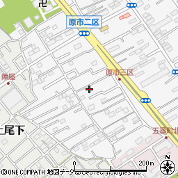 埼玉県上尾市原市1027-8周辺の地図