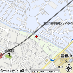 埼玉県春日部市道順川戸8周辺の地図