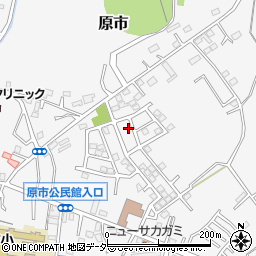 埼玉県上尾市原市3233-41周辺の地図