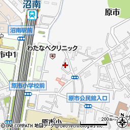 埼玉県上尾市原市2381-27周辺の地図