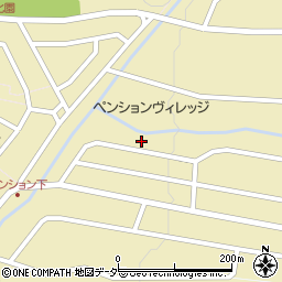 長野県諏訪郡原村ペンション周辺の地図