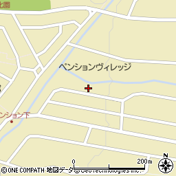 長野県原村（諏訪郡）ペンション周辺の地図