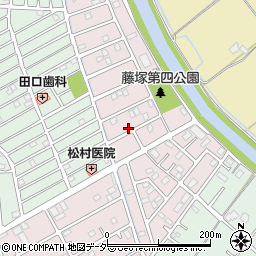 埼玉県春日部市六軒町439周辺の地図
