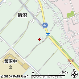 埼玉県春日部市飯沼208周辺の地図