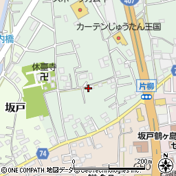 埼玉県坂戸市片柳2337周辺の地図