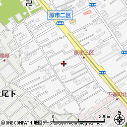 埼玉県上尾市原市1027周辺の地図