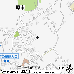 埼玉県上尾市原市3233-14周辺の地図