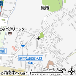 埼玉県上尾市原市3302周辺の地図