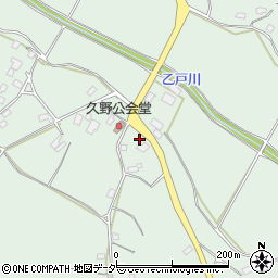 茨城県牛久市久野町1183周辺の地図
