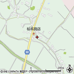 茨城県牛久市久野町甲周辺の地図