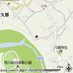 埼玉県秩父市久那2119周辺の地図