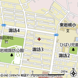 県営諏訪山下団地周辺の地図